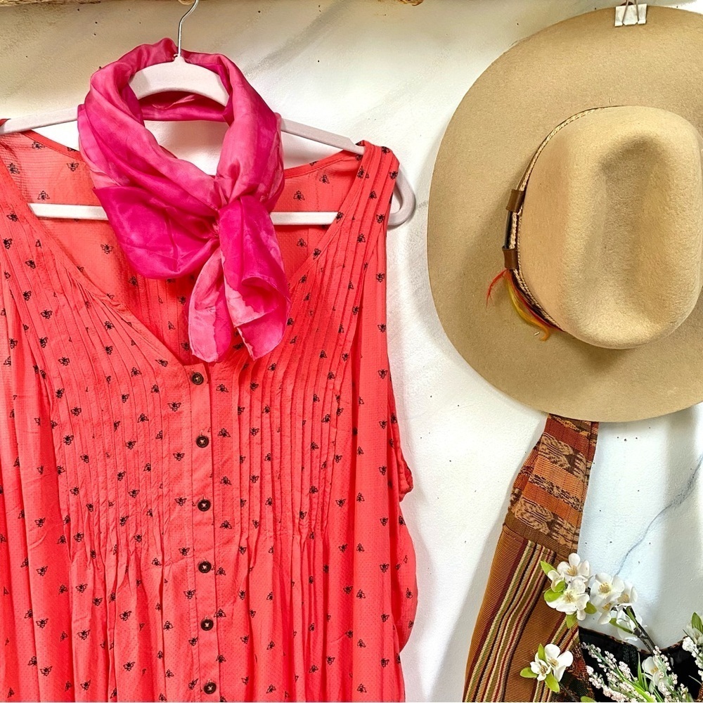 Artisan BARBIE PINK scarf/wrap w resort vacay beach vibe